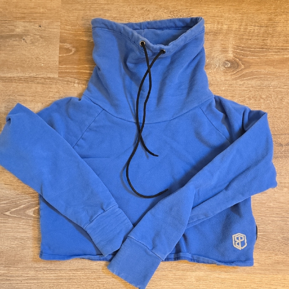 Born Primitive Funnel Neck Crop Sweatshirt